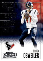 2016 Panini Contenders #88 Brock Osweiler