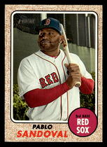 2017 Topps Heritage High Number #716 Pablo Sandoval