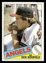1985 Topps Base Set #629 Dick Schofield