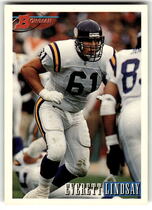 1993 Bowman Base Set #258 Everett Lindsay