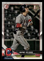 2018 Bowman Draft #BD-176 Raynel Delgado
