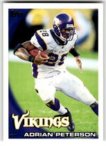 2010 Topps Base Set #10 Adrian Peterson