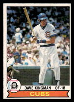 1979 O-Pee-Chee OPC Base Set #191 Dave Kingman