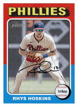 2024 Topps Heritage #163 Rhys Hoskins