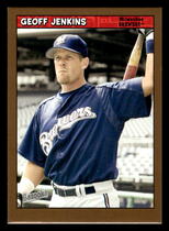 2006 Topps Bazooka Gold Chunks #168 Geoff Jenkins