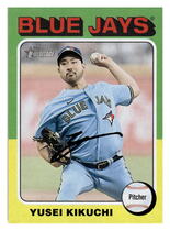 2024 Topps Heritage #433 Yusei Kikuchi
