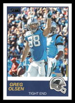 2019 Score Base Set #258 Greg Olsen