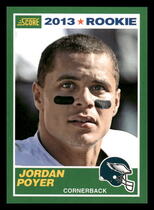 2013 Score Base Set #378 Jordan Poyer