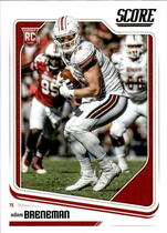 2018 Score Base Set #412 Adam Breneman