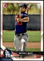 2018 Bowman Prospects #BP103 Mitchell White