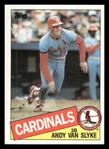 1985 Topps Base Set #551 Andy Van Slyke