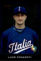 2009 Bowman Chrome Draft World Baseball Classic #BDPW19 Luca Panerati