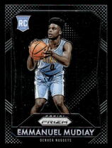 2015 Panini Prizm #316 Emmanuel Mudiay
