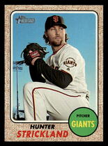 2017 Topps Heritage High Number #505 Hunter Strickland