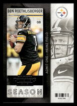 2013 Panini Contenders #89 Ben Roethlisberger