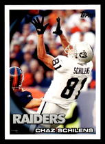 2010 Topps Base Set #209 Chaz Schilens