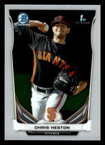 2014 Bowman Chrome Prospects Series 2 #BCP75 Chris Heston