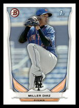 2014 Bowman Prospects #BP97 Miller Diaz