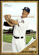2011 Topps Heritage #274 Will Venable