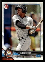 2018 Bowman Prospects #BP33 James Nelson