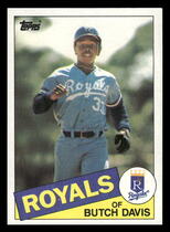 1985 Topps Base Set #49 Butch Davis