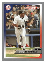 2005 Topps Total Silver #440 Gary Sheffield