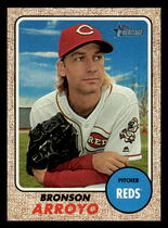 2017 Topps Heritage High Number #598 Bronson Arroyo