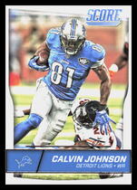 2016 Score Base Set #110 Calvin Johnson
