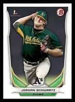 2014 Bowman Draft #DP119 Jordan Schwartz