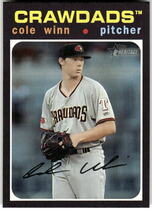 2020 Topps Heritage Minor League #156 Cole Winn