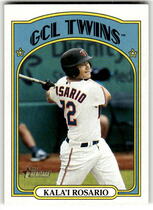 2021 Topps Heritage Minor League #160 Kalai Rosario
