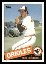 1985 Topps Base Set #225 Mike Boddicker