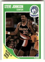 1989 Fleer Base Set #92 Steve Johnson