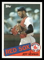 1985 Topps Base Set #376 Jeff Newman