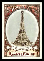 2017 Topps Allen & Ginter Worlds Fair #WF-6 Eiffel Tower