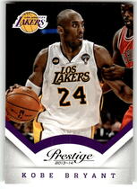 2013 Panini Prestige #154 Kobe Bryant
