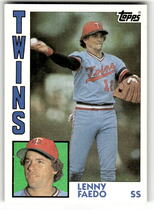 1984 Topps Base Set #84 Lenny Faedo