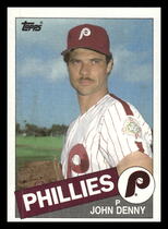1985 Topps Base Set #325 John Denny