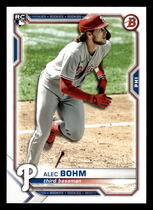 2021 Bowman Base Set #2 Alec Bohm