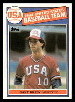 1985 Topps Base Set #396 Gary Green