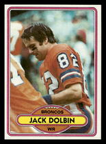 1980 Topps Base Set #176 Jack Dolbin