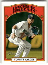 2021 Topps Heritage Minor League #180 Yordys Valdes