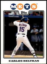 2008 Topps Base Set Series 2 #610 Carlos Beltran