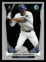 2014 Bowman Chrome Prospects #BCP58 Jordan Paroubeck