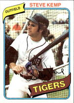 1980 Topps Base Set #315 Steve Kemp