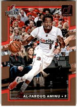 2017 Donruss Base Set #121 Al-Farouq Aminu