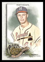 2022 Topps Allen & Ginter #243 Eddie Mathews