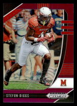 2020 Panini Prizm Draft Picks Purple Prizm #91 Stefon Diggs