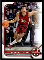 2021 Bowman University #99 Matthew Cleveland