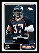 2003 Topps Total #523 Cecil Sapp